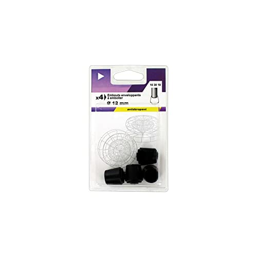 VYNEX Vynex-DESEM555284 Gummiaufsatz, Durchmesser 12 mm, 4 Stück, Unbekannt, one Size