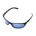 Walleva Replacement Lenses for Bolle Anaconda Sunglasses - Multiple Options Available (Ice Blue - Polarized)
