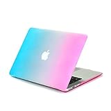 Mosiso Plastic Hard Case Cover for MacBook Air 11 Inch (Models: A1370 and A1465), Rainbow