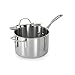 Calphalon Tri-Ply Stainless Steel Cookware, Sauce Pan, 4 1/2-quart