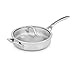 Calphalon 1948238 Signature Stainless Steel Covered Saute Pan, 3 quart, Silver