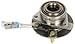 ACDelco FW333 GM Original Equipment Front Wheel Hub and Bearing Assembly with Wheel Speed Sensor and Wheel Studs