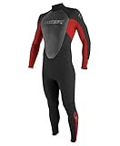 O'Neill Wetsuits Youth 3/2 mm Reactor Full Suit, Black/Red/Graphtron, 8