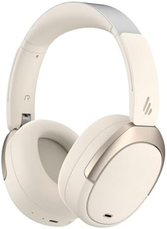 W80 Cuffie Over-Ear con LDAC & Hi-Res Wired & Wireless, Ivoire