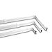 Lockseam Triple Curtain Rod 84-120 inch