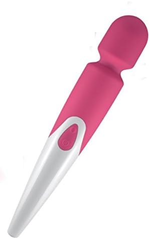 New Body Spa Waterproof Power Wand Massager, Fuchsia + 4 oz Anti Bacterial Wand Cleaner