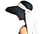 Utopiat High-End Audrey Style Black Wool Hat W/Silk Scarf Inspired by BAT's