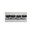 Christopher Kimball CK Storage Jar Set of 4, Spice, black