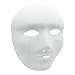MICHLEY Halloween Mask 12 pieces DIY White Kids Face Hand Painted DIY Plastic Mask Party Gift Decoration Category Home Activity Coloring Game