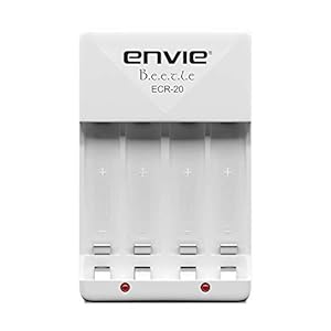 ENVIE ECR-20 Charger for AA & AAA Rechargeable Batteries