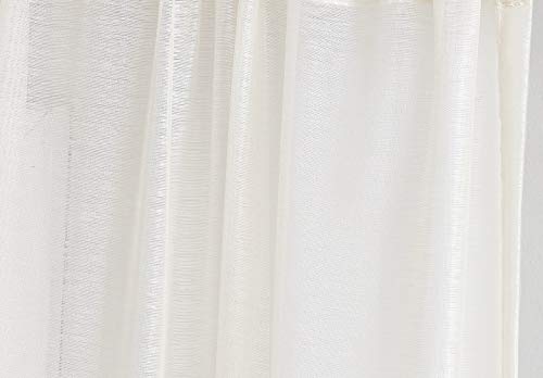Warm Home Designs Extra Long 54" (Width) x 216" (Length) Sheer Light Beige Window Scarf. All Premium Valance Scarves are Great for Any Window, Bed, Wall or Other DIY Project. K Light Beige 216"