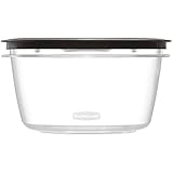 Rubbermaid Premier Food Storage Container, 14 Cup, Grey,