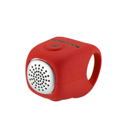 MACHSWON Bicycle Bell, Electric Horn for Most Road, Mountain, City, Sports, Kid's Bikes, Loud Crisp Clear Sound, Plastic, Bar Mount, Modern, Red, 3.5 cm (W) x 10 cm (H)