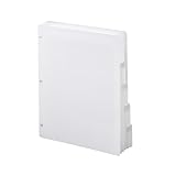 Smead Three-Ring Binder Index Dividers, 1/5-Cut Tabs, Letter Size, White, 100 Dividers (89415)