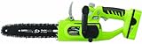 Earthwise LCS31010 10-Inch 18 Volt Lithium Ion Cordless Electric Chain Saw