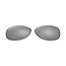 Walleva Titanium Mirror Coated Polarized Replacement Lenses For Ray-Ban RB8301 59mm(Lens Width) Sunglasses