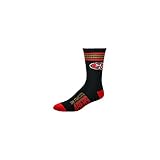 NFL 4 Stripe Deuce Crew Socks