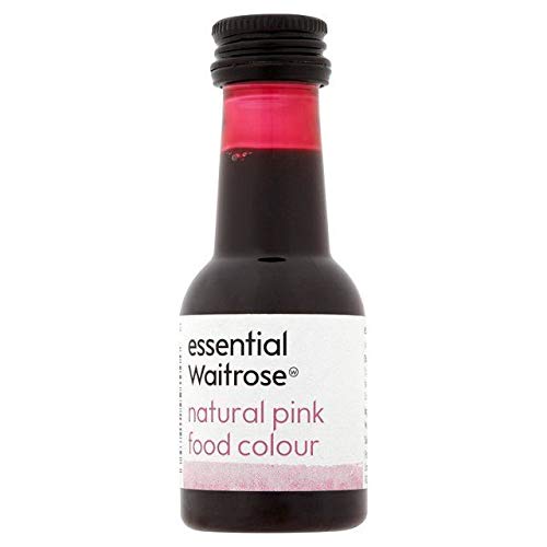 Natural Pink Food Colouring Essential Waitrose 38ml Buy Online in
