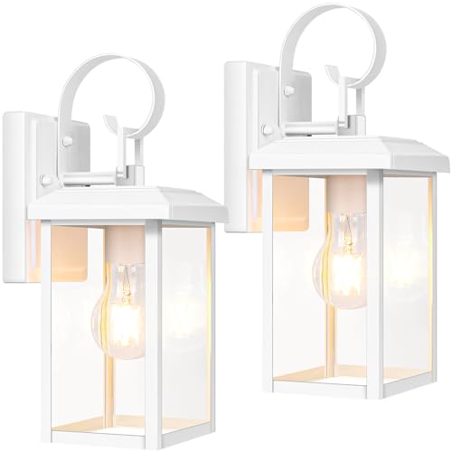 BesLowe 2-Pack Outdoor Wall Light Fixtures