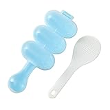 Shuohu 1Pc - Japanese Sushi DIY Rice Balls Mold: Shake It! Shaker! With Rice Paddle