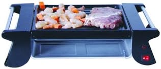 MyFine Mini Grill MF-7K126, Power 500W, Serves 4 persons with 4 Non stick small pans