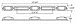 K-T Industries LED Sealed Clearance Light Bar Trailer, Truck, Bus Amber