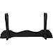 BladesUSA WS-1SC Sword Stand Single Horizontal Wood Display Stand,black