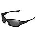 Walleva Black Polarized Replacement Lenses For Oakley Fives Squared Sunglasses