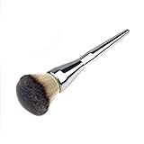 Face Makeup Blush Powder Silver color Handle Cosmetic Large Make Up Brushes