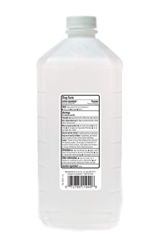 Mountain Falls 70% Isopropyl Alcohol First Aid Antiseptic for Treatment of Minor Cuts and Scrapes, 32 Fluid Ounce (Pack of 6)