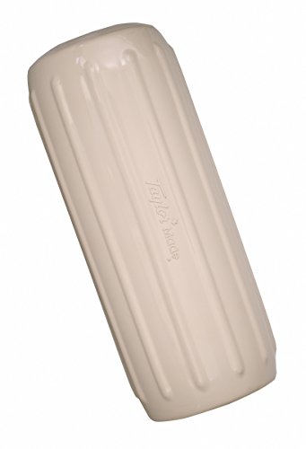 Taylor Made Products 601032 Big B Inflatable Vinyl Boat Fender with Center Rope Tube 10 inch x 26 inch, Sand