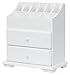 simply simily. Vanity Storage Beauty Organizer with Two Drawers, Elegant Cosmetic Organizer Can Be Used in Bathroom, Bedroom or Office, New Version All Parts Improved