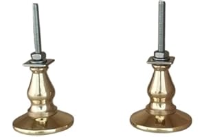 2PCS 1/700 1/350 1/1000 Scale Ship Model Display Column Screw Diameter 0.3cm/0.6cm Copper Pedestal Support Pillars Kit DIY To