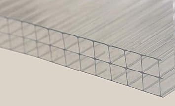 Teknorm 16 Mm Clear Polycarbonate Sheets Length 1 00m Width 1 05m