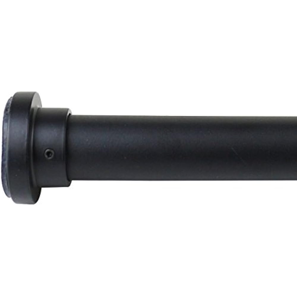 Meriville Spring Tension Rods 1inch Diameter Metal Rod, Adjustable