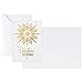 Hallmark Religious Christmas Cards, 48 Foil Cards with Envelopes (1XPX5166)