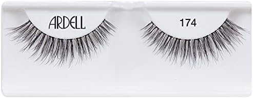 Ardell Natural 174 False Eyelashes, Vegan Friendly, 1 Pair (Pack of 1), BLACK - Image 3