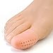 Welnove Big Toe Caps Toe Protectors Breathable Toe Sleeves for Corns, Blisters, Missing or Ingrown Toenails Pack of 10 (Peach)