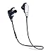 Ansion Bluetooth Wireless Sports 4.1 Lightweight HD Noise Cancelling In-Ear Headphones with Mic,  Black
