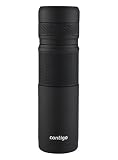 Contigo 360&deg; POUR Vacuum-Insulated Stainless Steel Thermal Bottle, 25 oz., Painted Black