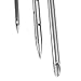 Belted Bull Stainless Steel Barbecue Meat Injector Syringe - Injector Pump –304 Grade Steel – Three Needles for Liquid or Chunky Marinades and Rubs - Cajun Injector