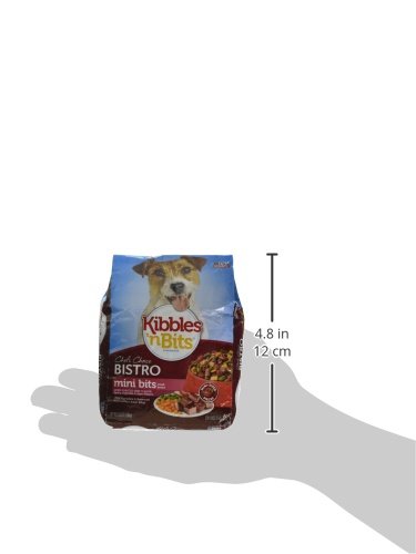 KIBBLES ‘N BITS BISTRO SMALL BREED MINI BITS DOG FOOD – OVEN ROASTED BEEF – 3.5 LB
