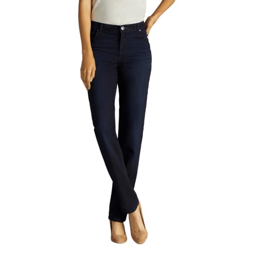 Lee Relaxed Fit Straight Leg Jean Jeans, Niagara, 50 IT/Lange Donna