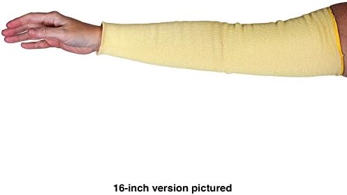 Superior KKWC14 Kevlar Double Folded Knit Stockinette Sleeve, 14" Length (Pack of 1 Pair)