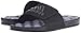 adidas Men's Adissage 2.0 Slides Sandal, Black/Night Metallic/Black, 10