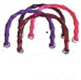 6.5"X5.25" LARGE PLASTIC BAMBOO HANDLES 4 PER PACK (BLACK)