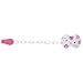 Chicco Pacifier Clip, Pink/Purple