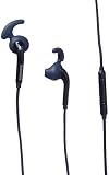 Samsung Active InEar Headphones for Universal/SmartPhones, Retail Packaging - Black Sapphire (Renewed)