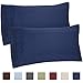 Queen Pillow Cases Set of 2 - Ultra Soft Hotel Quality Pillowcase Covers - Comfy, Cozy & Wrinkle Free - Shrinkage, Stain & Fade Resistant - Machine Washable Pillow Protectors - 2 Piece Set - Navy Blue