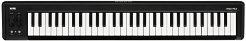 Korg microKEY2 - 61 - Key iOS-Powerable USB MIDI Controller with Pedal Input